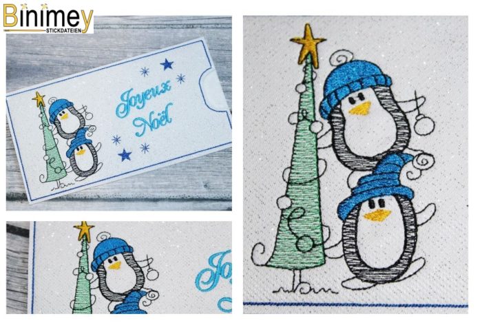 Stickdatei Schokoladenhülle Weihnachten International Set [Digital] – Bild 4