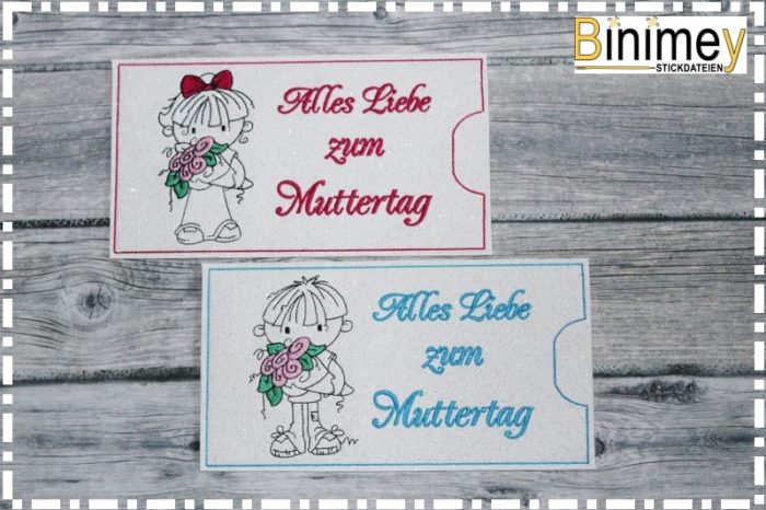 Stickdatei Schokoladenhülle Muttertag [Digital] – Bild 6