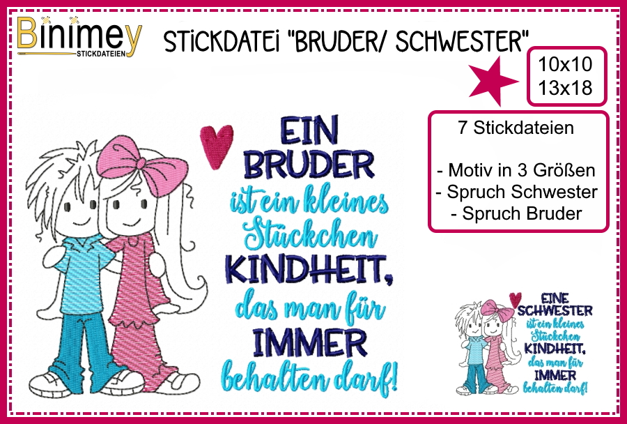 Schwester bruder Indigo