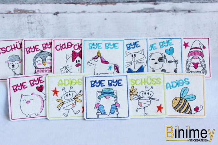 Stickdatei Schokohülle Mini Abschied [Digital] – Bild 11