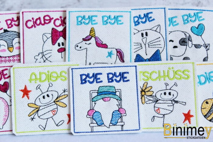 Stickdatei Schokohülle Mini Abschied [Digital] – Bild 12