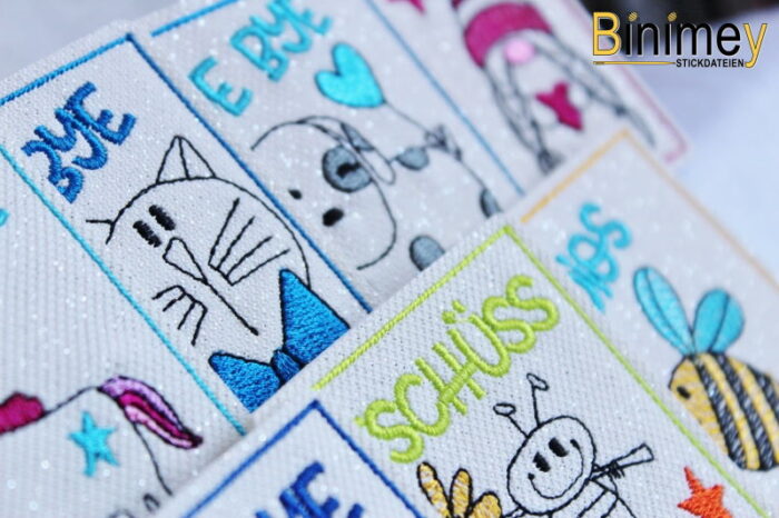 Stickdatei Schokohülle Mini Abschied [Digital] – Bild 14