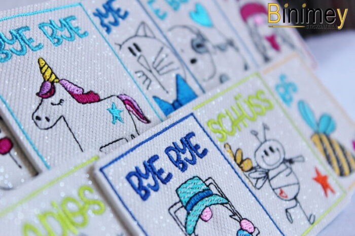Stickdatei Schokohülle Mini Abschied [Digital] – Bild 15