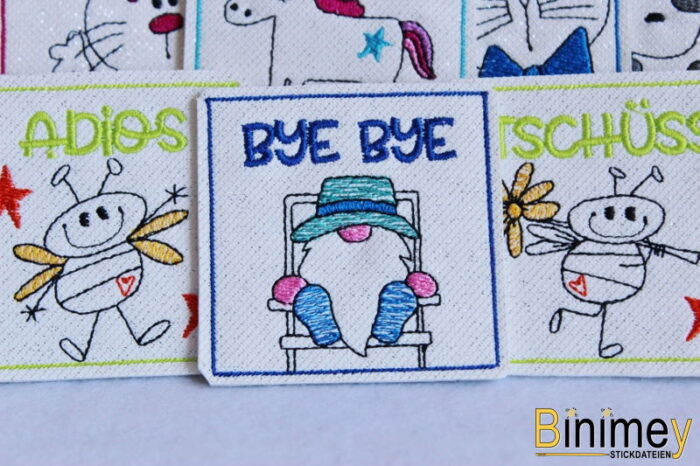 Stickdatei Schokohülle Mini Abschied [Digital] – Bild 8