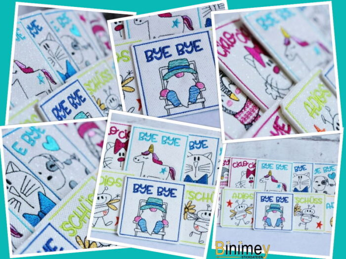 Stickdatei Schokohülle Mini Abschied [Digital] – Bild 10