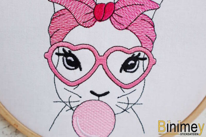 Stickdatei Hase mit Ballon [Digital] – Bild 6