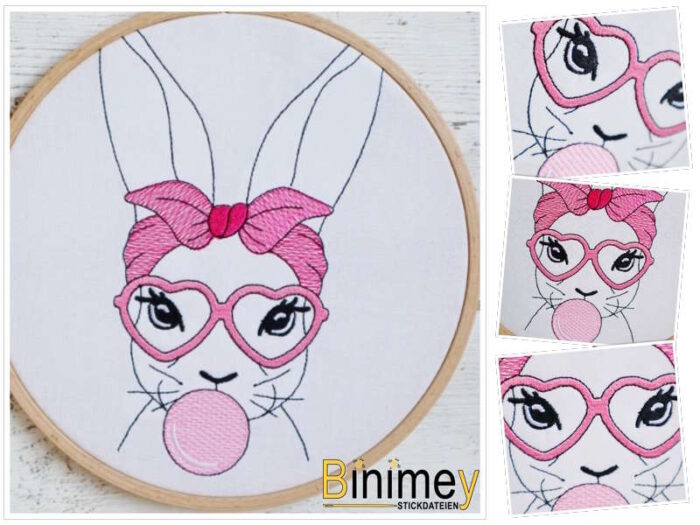 Stickdatei Hase mit Ballon [Digital] – Bild 7