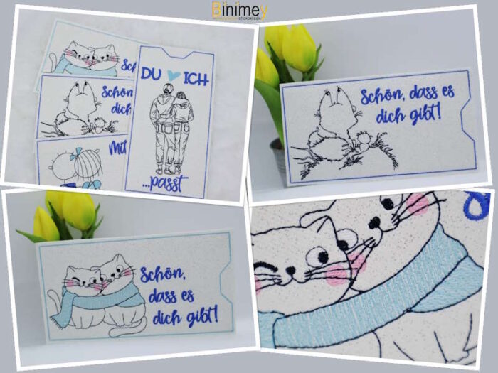 Stickdatei Schokohülle Du und Ich [Digital] – Bild 11
