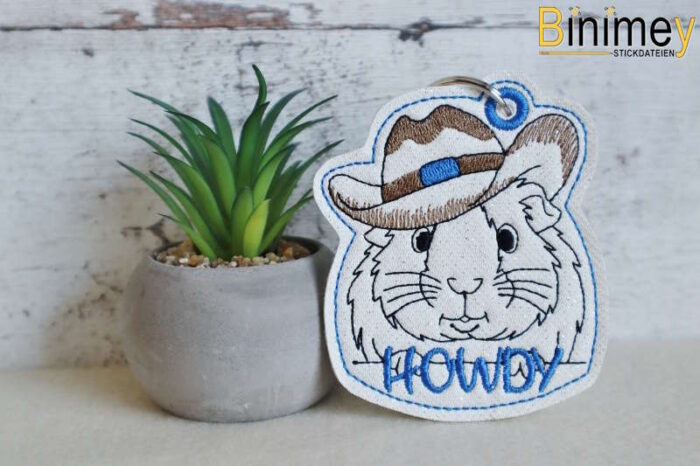 Stickdatei  Meerschweinchen Howdy [Digital] – Bild 4