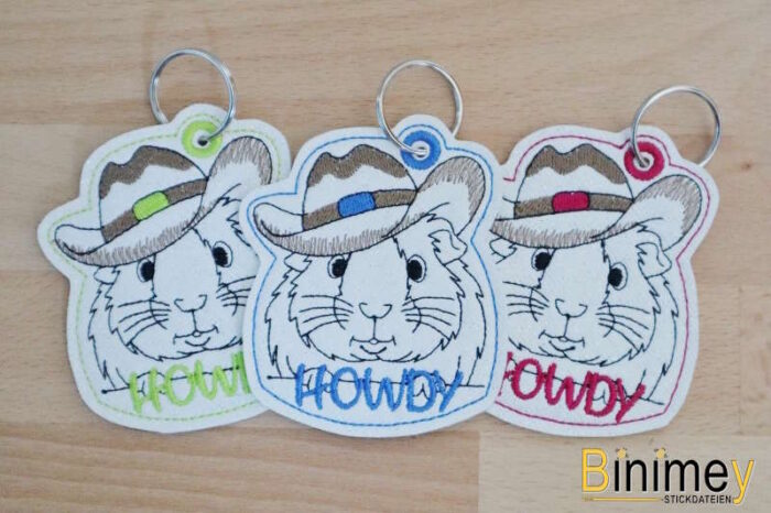 Stickdatei  Meerschweinchen Howdy [Digital] – Bild 3
