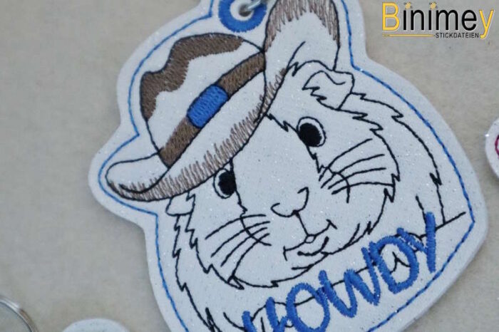 Stickdatei  Meerschweinchen Howdy [Digital] – Bild 6