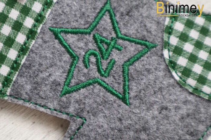 Stickdatei NikolausStiefel mit Doodle Applikation [Digital] – Bild 12
