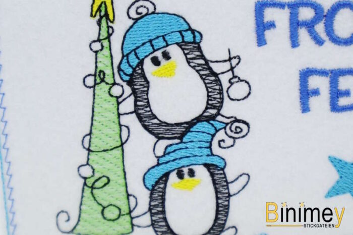 Stickdatei Karten für Weihnachten Set 1 [Digital] – Bild 7