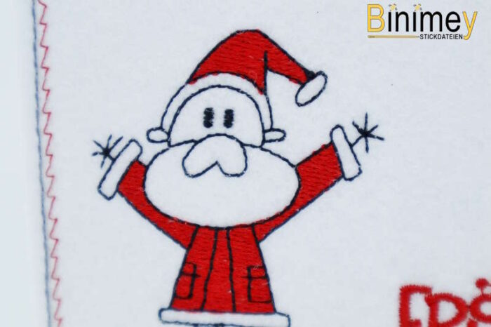 Stickdatei Karten für Weihnachten Set 1 [Digital] – Bild 8