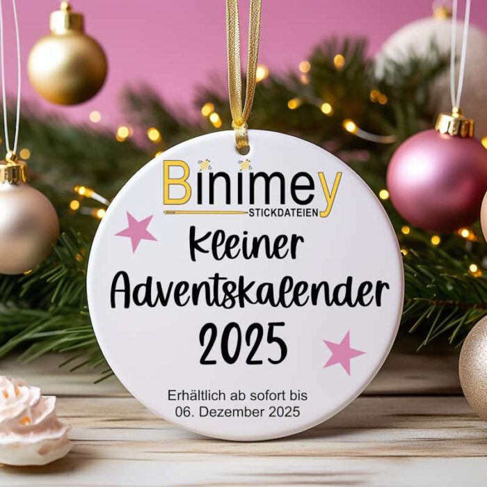 Stickdatei Kleiner Adventskalender 2025 [Digital]