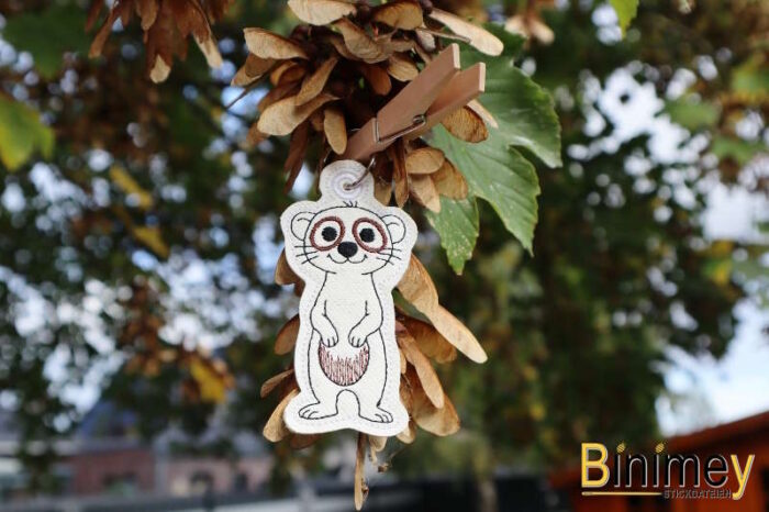 Stickdatei  Anhänger Erdmännchen [Digital] – Bild 2