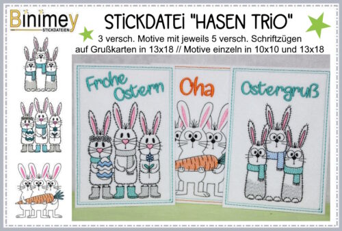 Stickdatei Ostern